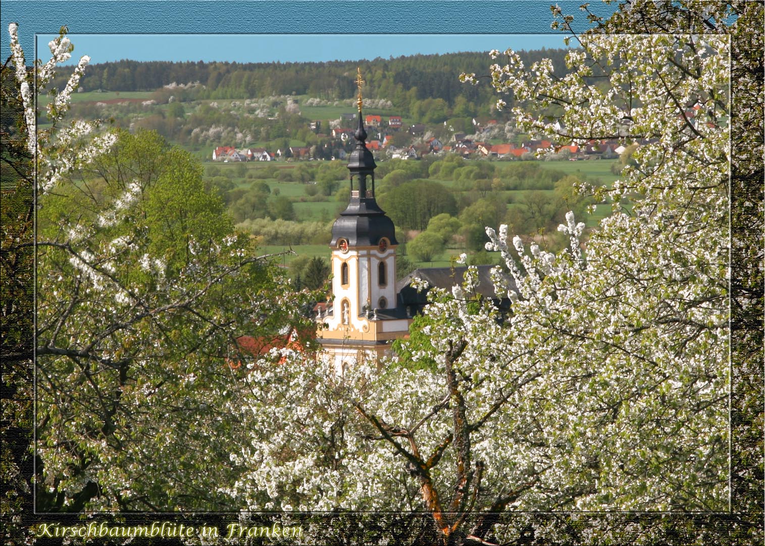 Kirschblüte in der fränkischen Schweiz